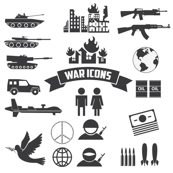 военные иконки
