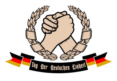 German unity Day clipart