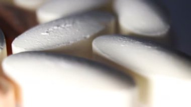 Döndürme hapları. Tabletleri kapatın. Eczane.