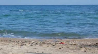 boş deniz plaj Güz