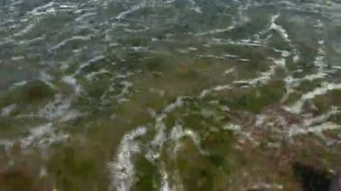 Deniz kıyısında dalgalar