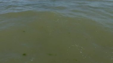 Deniz kıyısında dalgalar