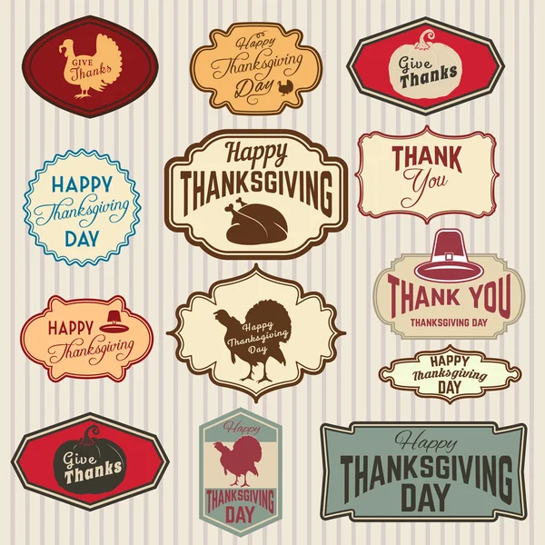 Счастливый день благодарности — стоковый вектор