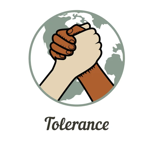 Internationale dag van tolerantie — Stockvector