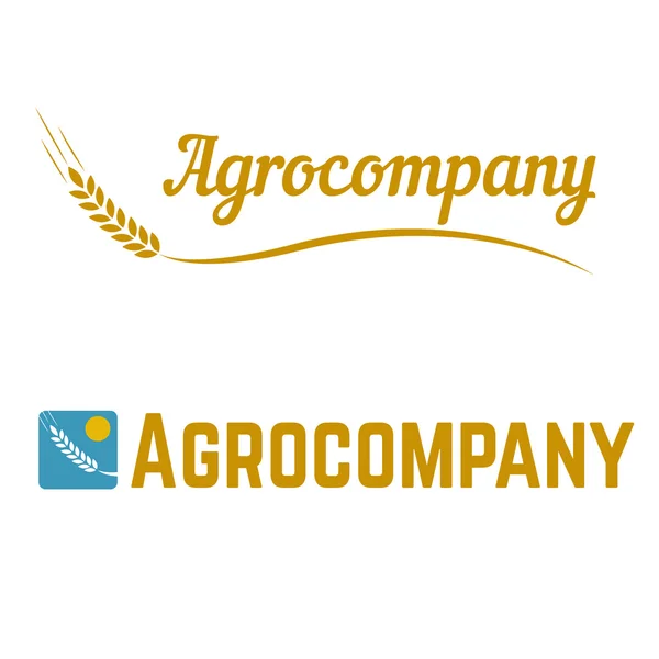 Agro  company logo — Stock Vector
