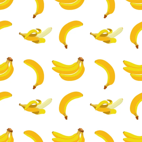 Banan bezszwowe wzór — Wektor stockowy