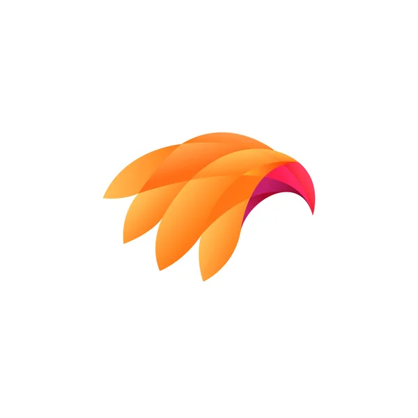 Шаблон логотипу орла — стоковий вектор
