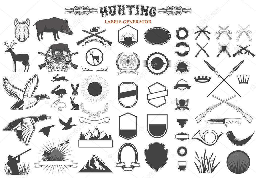 hunting label renerator