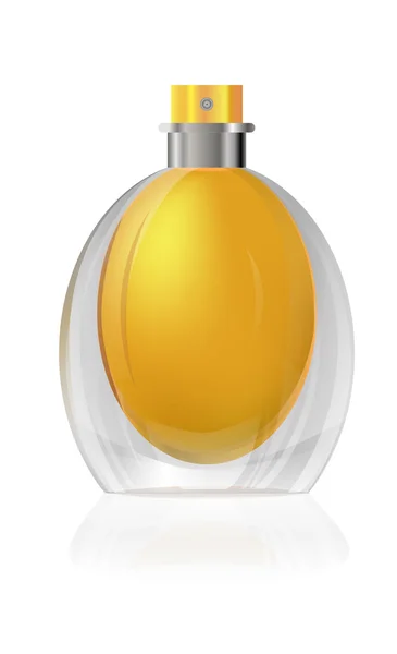 cam şişe parfüm sarı