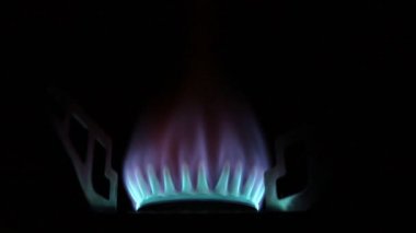 2 mavi alev gaz sobası