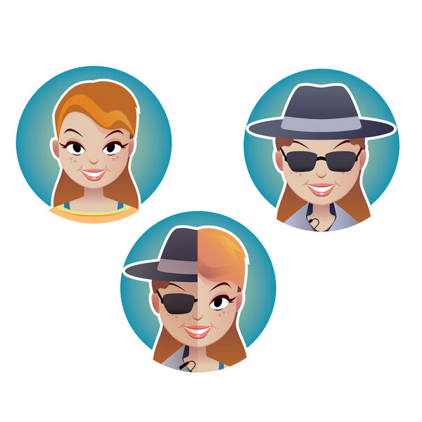 Таинственный тайный покупатель женщина половина лица
