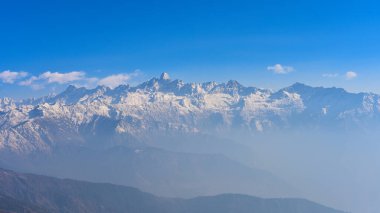 Dağ manzarası, Himalaya Nepal 'de