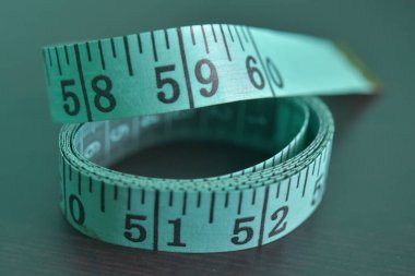 Ölçüm bandı yakın çekim