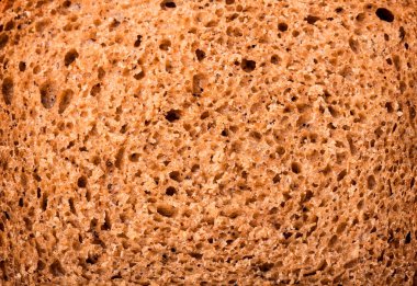 arka plan olarak siyah ekmek dilimi