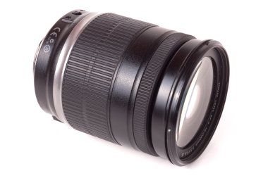 bir beyaz arka plan closeup izole kamera objektifi