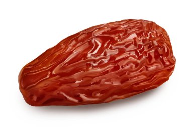 Kırpma yolu ve tam derinlikteki beyaz arkaplanda izole edilmiş tarihler.