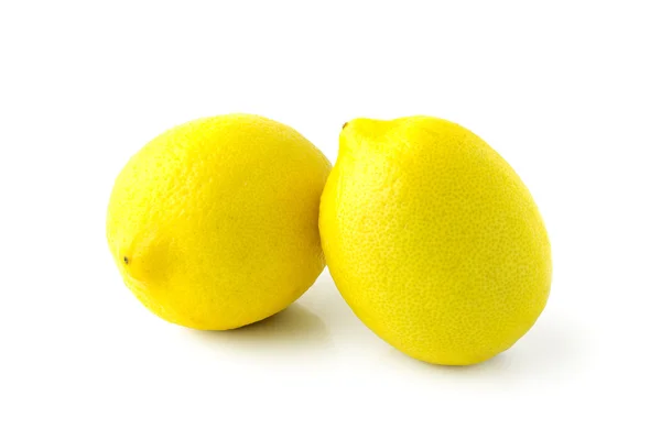 2 つの大きなイエロー レモン — ストック写真