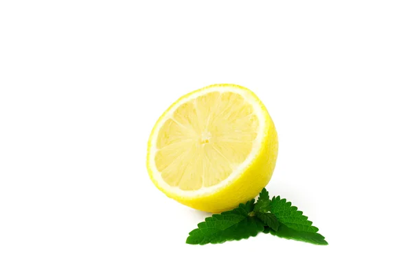 Lédús fél citrom — Stock Fotó