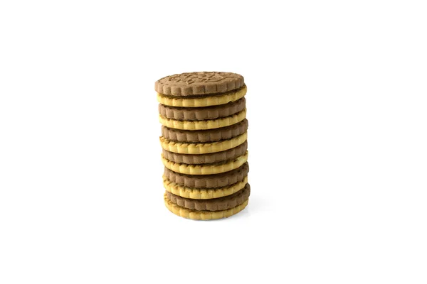 Stapel van cookies — Stockfoto