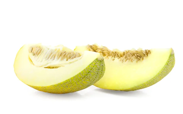 Segmenten van meloen meloen — Stockfoto