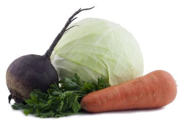 Taze salatalık, lahana