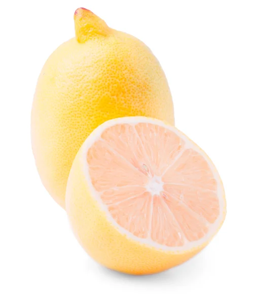 Meio suculento de um limão — Fotografia de Stock