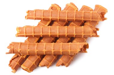 Ev yapımı gözleme beyaz izole