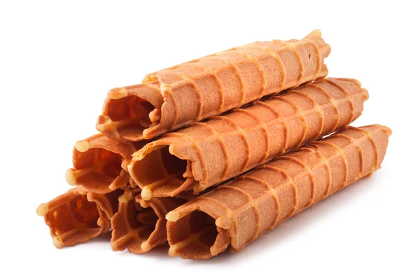 Homemade cookies tubes — Stock Photo, Image