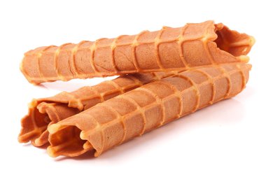 Ev yapımı gözleme beyaz izole