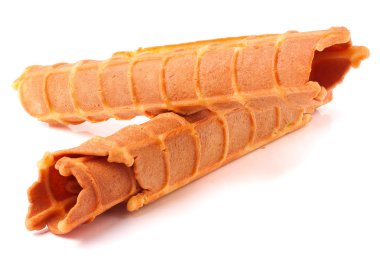 Ev yapımı gözleme beyaz izole