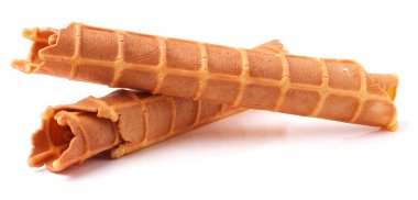 Ev yapımı gözleme beyaz izole