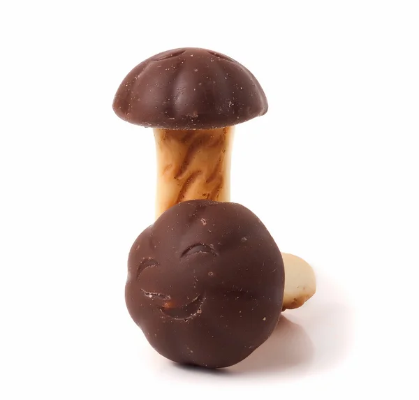 Cookies in the shape of a mushroom — Stock Photo, Image