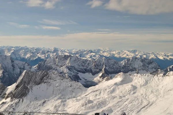 Blick Auf Die Alpen Süddeutschland Sommer — Stockfoto