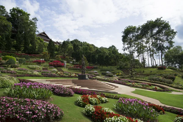 Aus mae fah luang garden, auf doi tung, thailand — Stockfoto