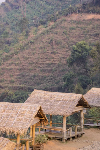 Bambushütte in Nordthailand — Stockfoto