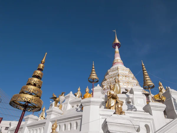 扫管笏船员寺，沙木榄府泰国 — 图库照片