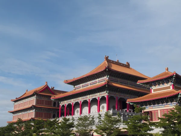 Vackra kinesiska templet heter Dragon templet Kammalawat i Enköping, Thailand — Stockfoto