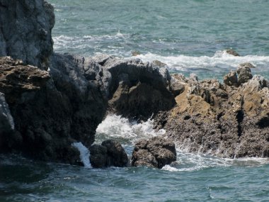 güzel görünüm üzerinde sri chang Adası'nda sriracha ampor, il chonburi, thailand