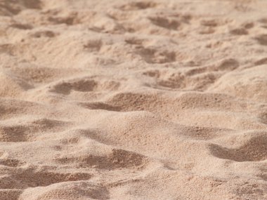 Yazın bir kumsalın kumsal desenine yakın çekim