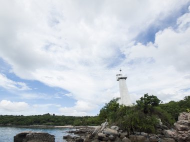 Görüntü bir deniz feneri