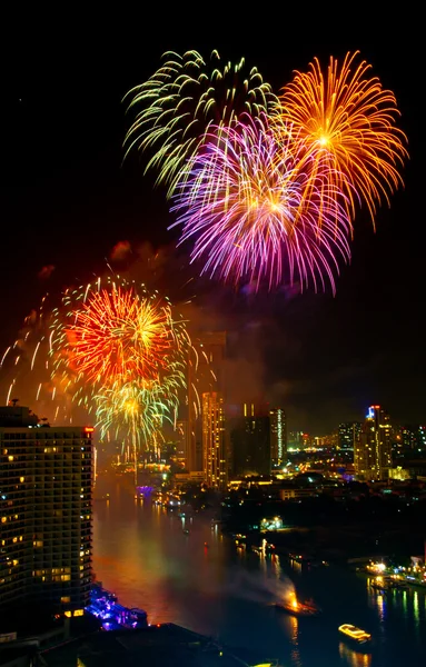 Bangkok havai fişek nehrinde, Tayland