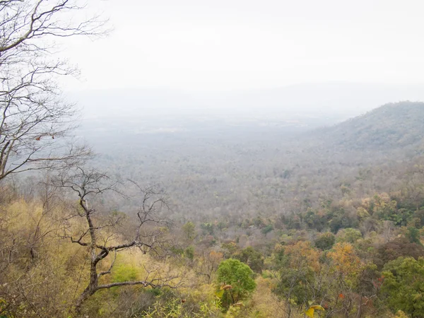 Táj, Phukadung nemzeti park, Thaiföld — Stock Fotó