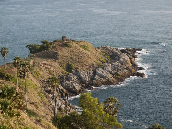 Het prachtige uitzicht op de Kaap bij Promthep cape, Thailand — Stockfoto