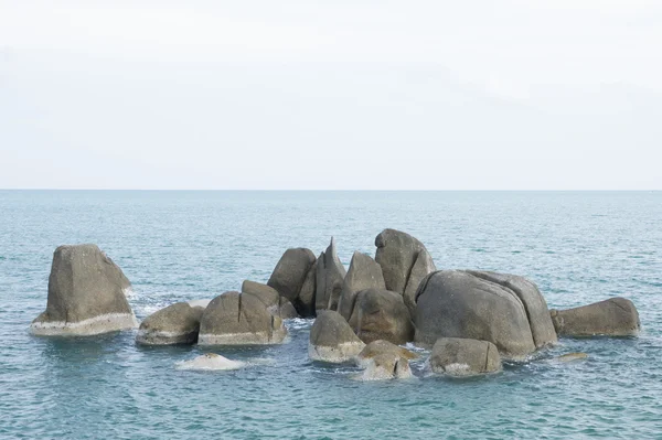 Roca y mar — Foto de Stock