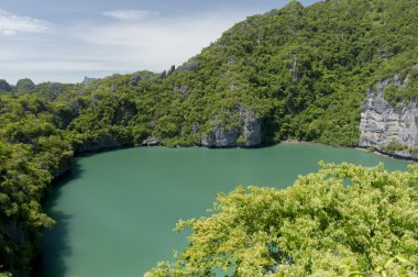 Lagün, Mae Koh Island, Tayland güneyinde Ang Thong ulusal deniz parkı