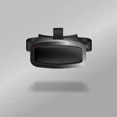 VR gözlük donanımı izole vektör