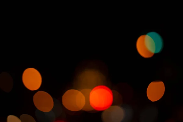 抽象的なライトブラック屋外背景空間へのボケ照明効果シンプルなパターンコンセプト画像 — ストック写真