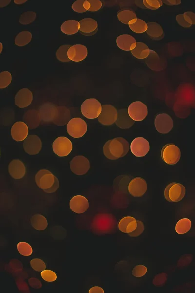 Simple Patrón Fondo Navidad Imagen Vertical Oro Luces Oscuras Lámpara — Foto de Stock