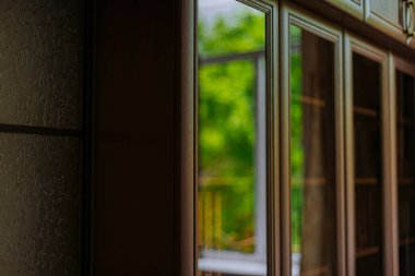 Yumuşak odaklı dolap dolabı vintage oturma odası nesnesi