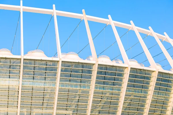 Modern spor kompleksi stadyum mimarisi dış yapı yapı dış şehir manzarası